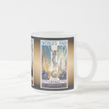 Chicago World's Fair Coffee Mugs