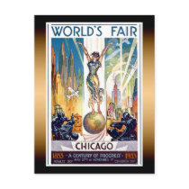 Chicago World's Fair Postcard
