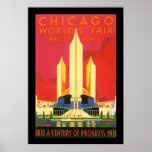 Chicago Worlds Fair Print