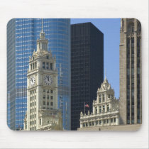 Chicago, Wrigley Building with Trump Hotel &