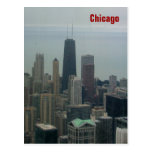 Chicago y el lago Michigan Tarjetas Postales