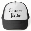 Chicana Pride hats