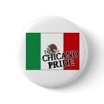 Chicano Pride Mexican Flag Pin