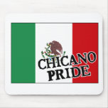Chicano Pride Mexican Flag mousepads