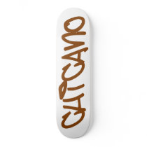 Chicano tag skateboards