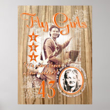 chicas de la mosca poster