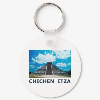 Chichen Itza keychain