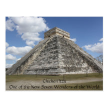 Chichen Itza Mexico Postcard