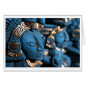 Chichen Itza statues card set