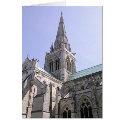 Buy e greeting cards uk - Chichester Cathedral, Sussex, UK Greeting Cards