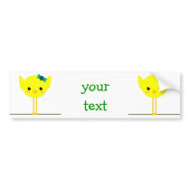 chick chik little cute bumper stickers by anacletocold chick chik little cute bumper stickers