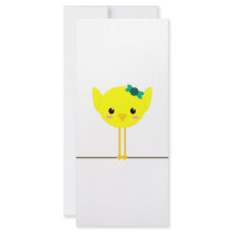chick chik little cute rack cards