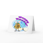 Chick & Egg - Blue Easter cards