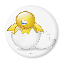 Chick Egg magnets