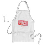 Chick Flick Movie Ticket Apron