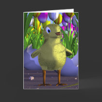 Chick Greeting Card cards