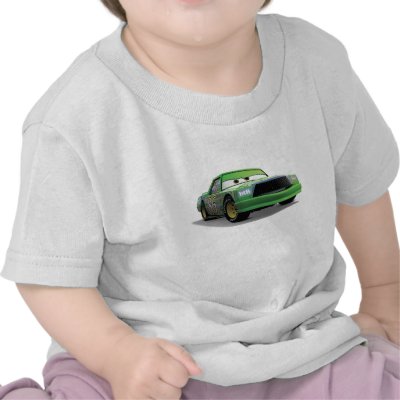 Chick Hicks Green Race Car Disney t-shirts