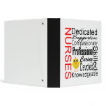 Chick Humor - Nurses Recognition Collage Vinyl Binders