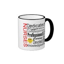 Chick Humor - Nurses Recognition Collage Mugs