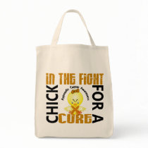 Chick In The Fight Appendix Cancer bags by awarenesschicks Chick In The Fight Appendix Cancer bags