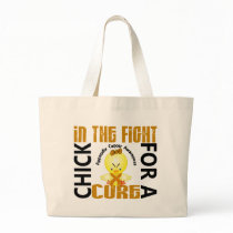 Chick In The Fight Appendix Cancer bags by awarenesschicks Chick In The Fight Appendix Cancer bags
