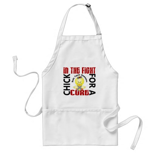 Chick In The Fight Brain Cancer Apron