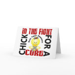 Chick In The Fight Brain Cancer Cards