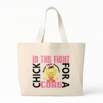 Chick In The Fight Breast Cancer bags by awarenesschicks Chick In The Fight Breast Cancer bags