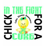 Chick In The Fight Celiac Disease Tshirts