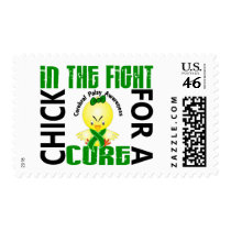 Chick In The Fight Cerebral Palsy postage