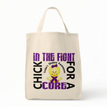 Chick In The Fight Crohn's Disease bags by awarenesschicks Chick In The Fight Crohn's Disease bags