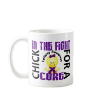 Chick In The Fight Epilepsy mugs by awarenesschicks Chick In The Fight Epilepsy mugs