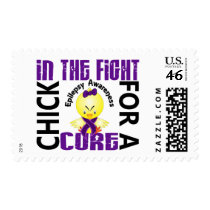 Chick In The Fight Epilepsy postage