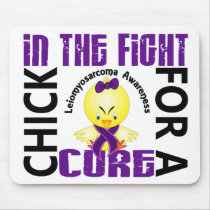 Chick In The Fight Leiomyosarcoma mousepads by awarenesschicks Chick In The Fight Leiomyosarcoma mousepads