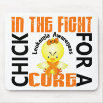 Chick In The Fight Leukemia mousepads by awarenesschicks Chick In The Fight Leukemia mousepads