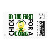 Chick In The Fight Liver Cancer postage