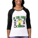 Chick In The Fight Liver Cancer t-shirts