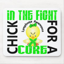 Chick In The Fight Lymphoma mousepads by awarenesschicks Chick In The Fight Lymphoma mousepads