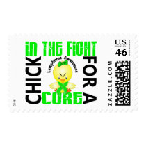 Chick In The Fight Lymphoma postage