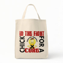 Chick In The Fight Melanoma bags by awarenesschicks Chick In The Fight Melanoma bags