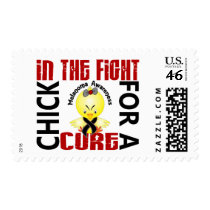 Chick In The Fight Melanoma postage