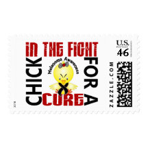 Chick In The Fight Melanoma Stamps