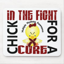 Chick In The Fight Multiple Myeloma mousepads by awarenesschicks Chick In The Fight Multiple Myeloma mousepads