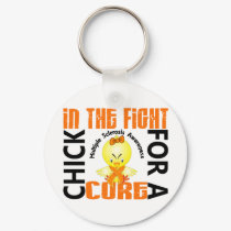 Chick In The Fight Multiple Sclerosis MS keychains by awarenesschicks Chick In The Fight Multiple Sclerosis MS keychains