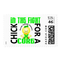 Chick In The Fight Muscular Dystrophy postage by awarenesschicks Chick In The Fight Muscular Dystrophy postage