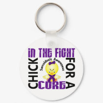 Chick In The Fight Sarcoidosis keychains by awarenesschicks Chick In The Fight Sarcoidosis keychains