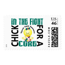Chick In The Fight Thyroid Cancer postage