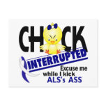 Chick Interrupted 2 ALS Post Card