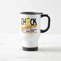 Chick Interrupted 2 Appendix Cancer Mugs