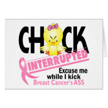 Chick Interrupted 2 Breast Cancer Cards